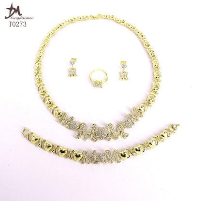 18K Gold-plated MOM's Jewelry Set